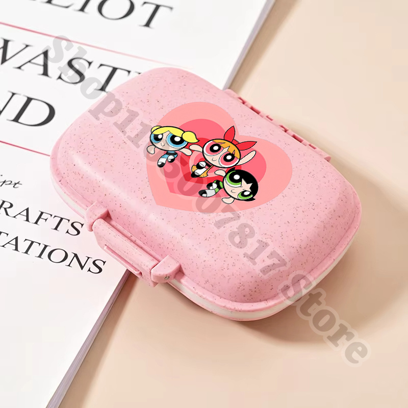 Tablet Cute Accessories - Urocze Pudełko na Tabletki Powerpuff Girls,