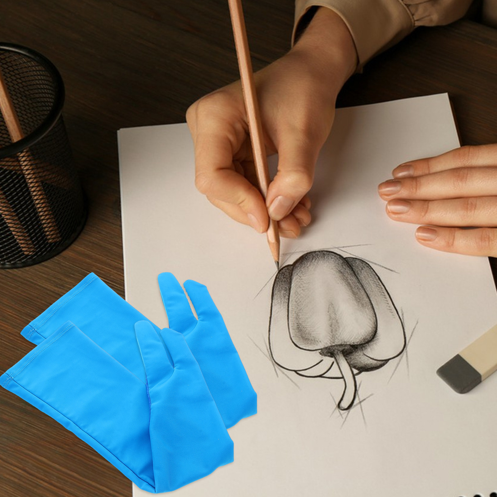 1 para rękawic do rysowania, r – Drawing Glove Artist recenzja i cena