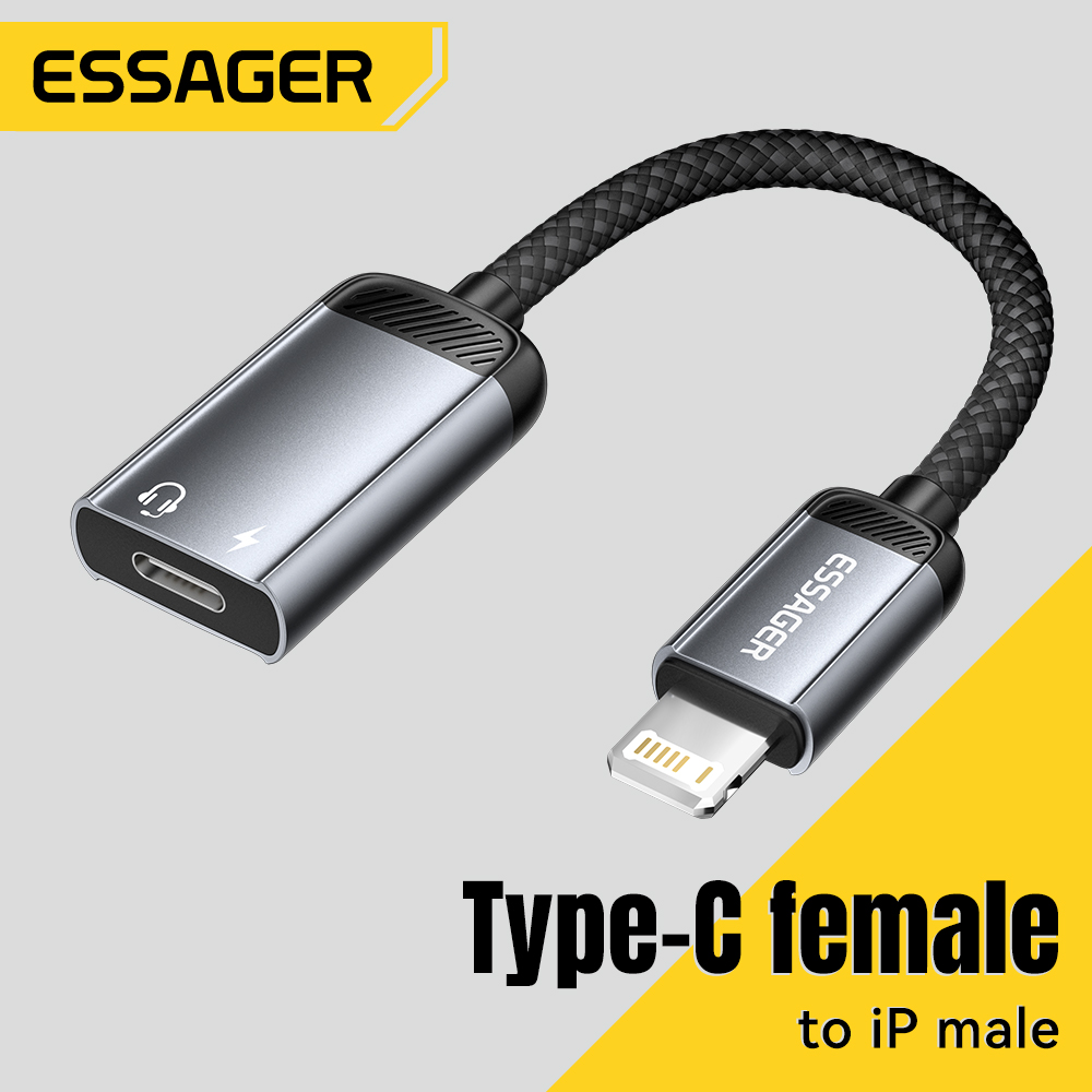 Kabel adapter audio Essager Ty – Wired Earphone Lightning recenzja i cena