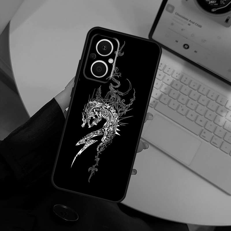 Etui w ciemnym stylu „Smok” do – Oppo Reno 12 recenzja i cena