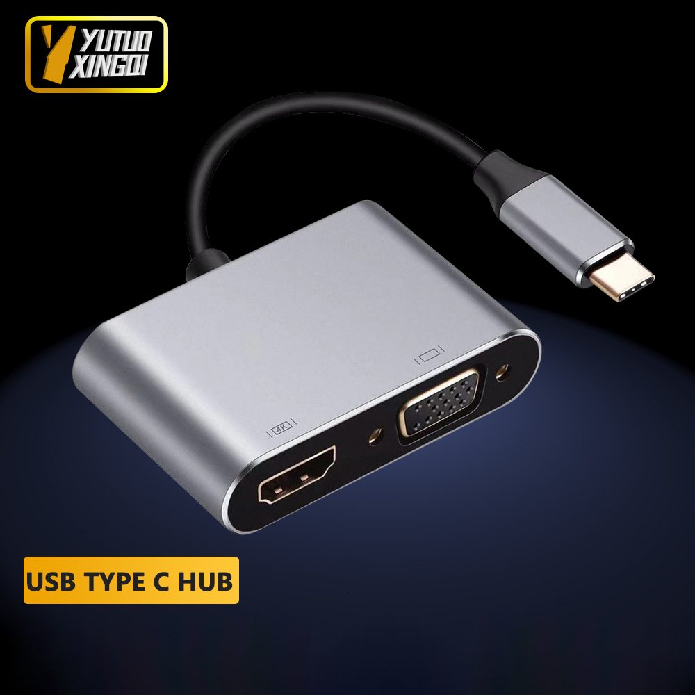 Adapter/Hub USB-C 4 w 1 z obsł – Usb Hub Type C recenzja i cena