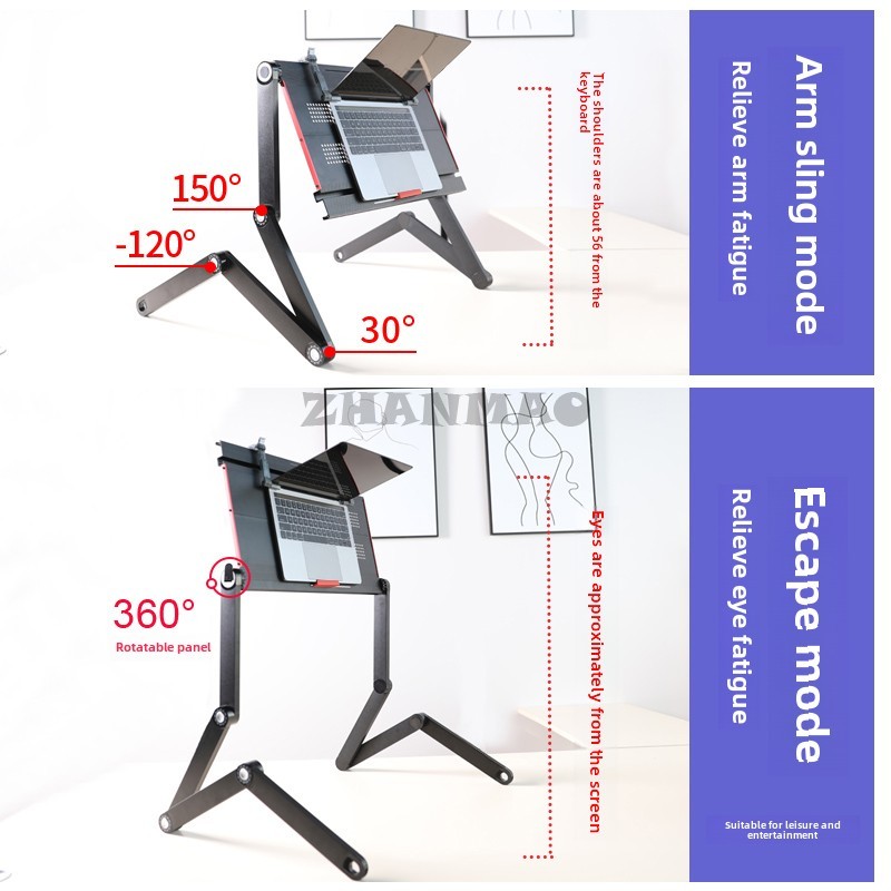 Leżący płaski na łóżku, biurko – Tablet Lap Desk recenzja i cena